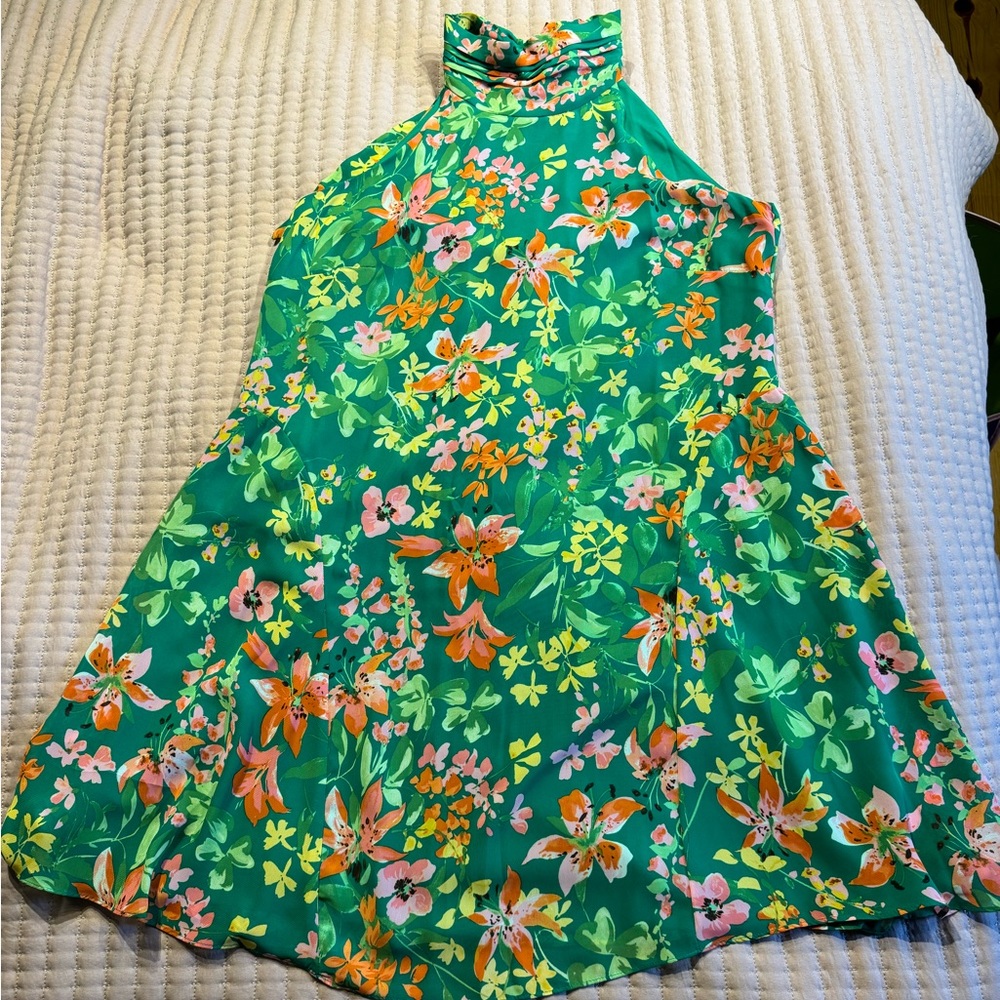 Floral sleeveless dress